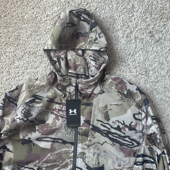 NWT Mens Under Armour RidgeReaper Barren ColdGear Reactor Base Hybrid Jacket 3XL - Picture 4 of 14